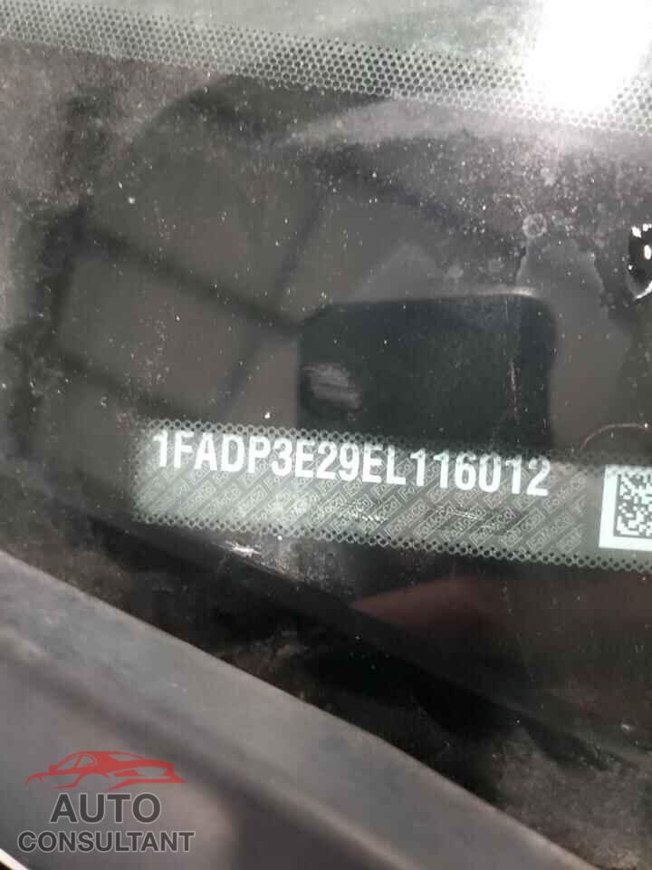 FORD ALL Models 2014 - 1FADP3E29EL116012