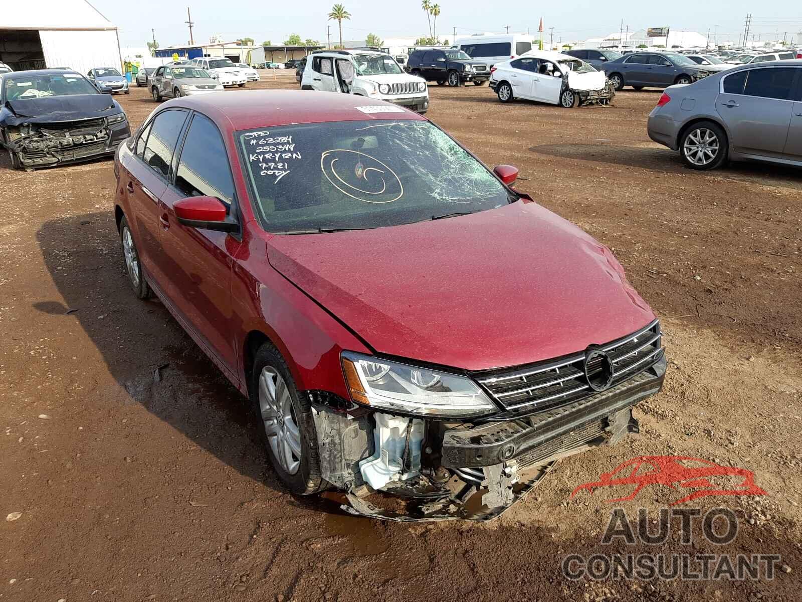VOLKSWAGEN JETTA 2018 - 3VW2B7AJ2JM255344