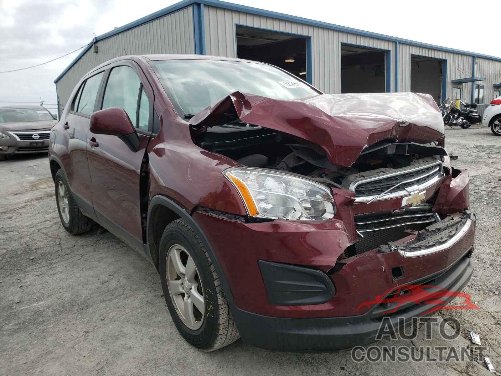 CHEVROLET TRAX 2016 - 3GNCJNSB8GL271561