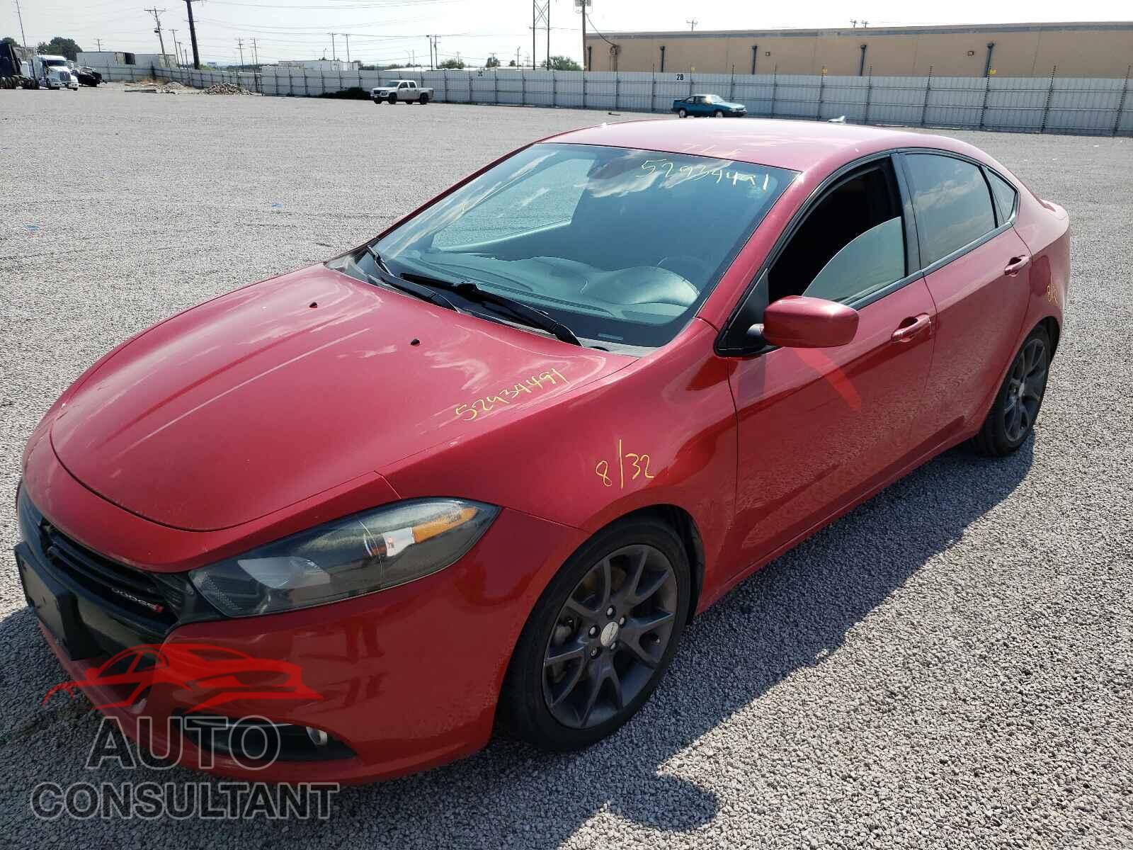DODGE DART 2016 - 1C3CDFBB6GD507785