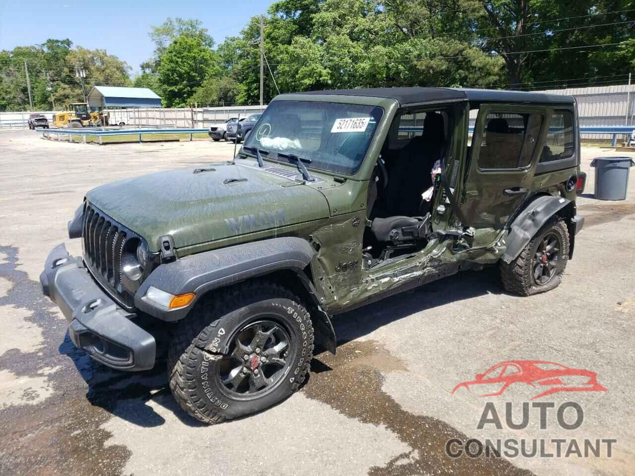 JEEP WRANGLER 2021 - 1C4HJXDG3MW664439
