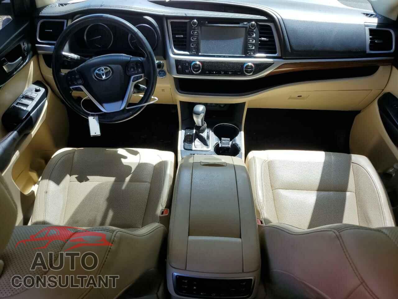 TOYOTA HIGHLANDER 2017 - 5TDDGRFH5HS032403