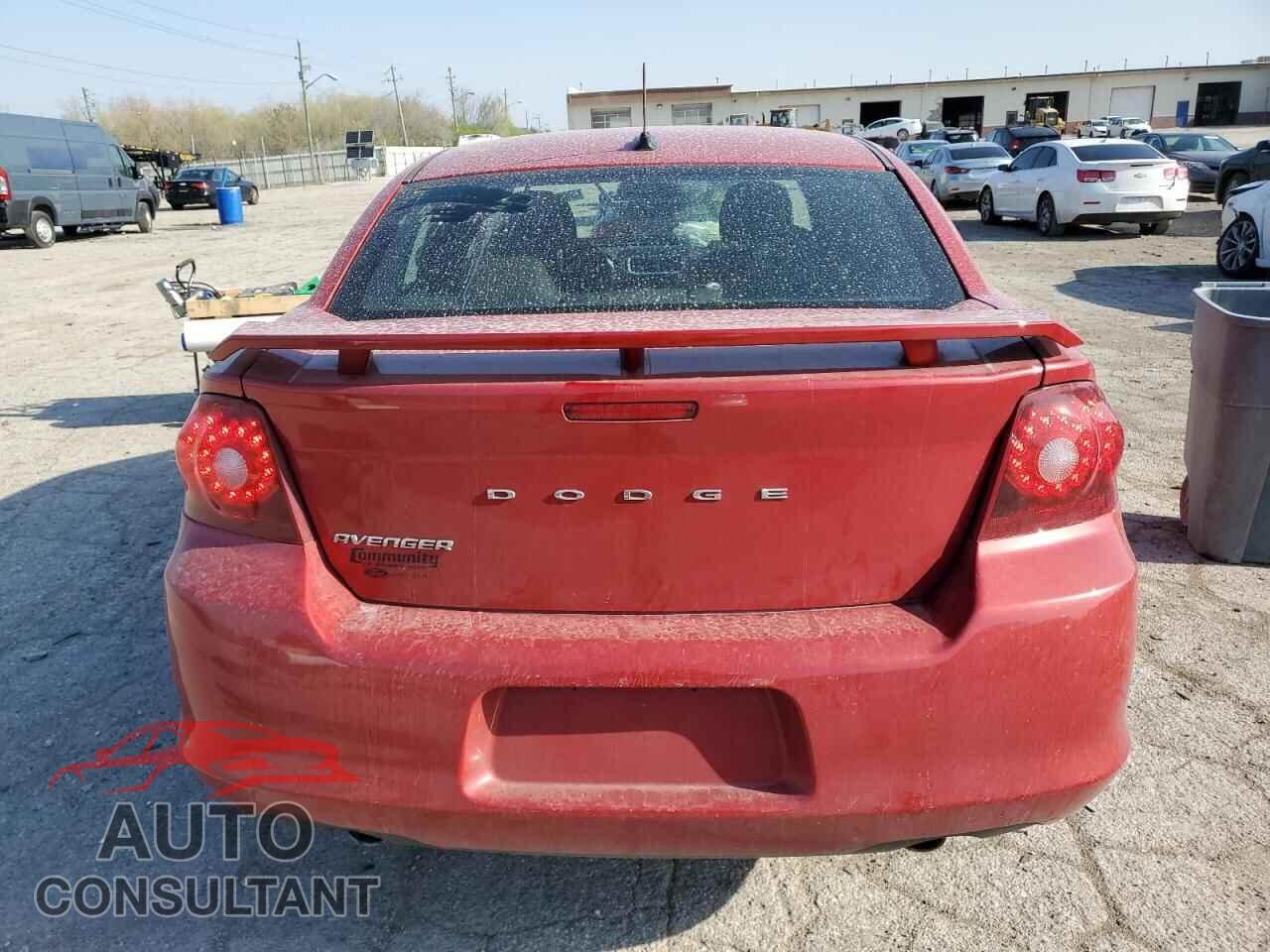 DODGE AVENGER 2013 - 1C3CDZAG6DN768676