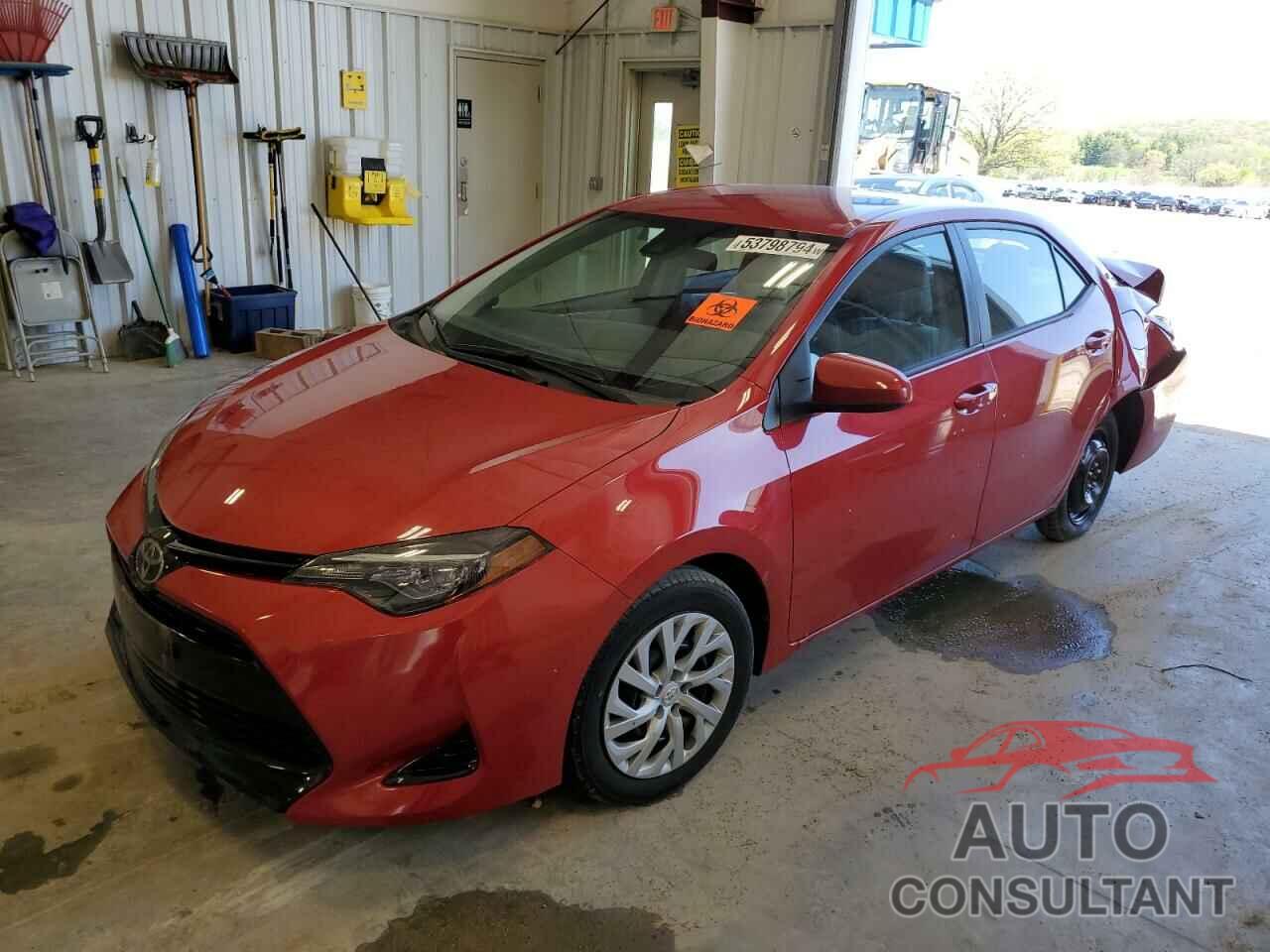 TOYOTA COROLLA 2017 - 2T1BURHE9HC880778