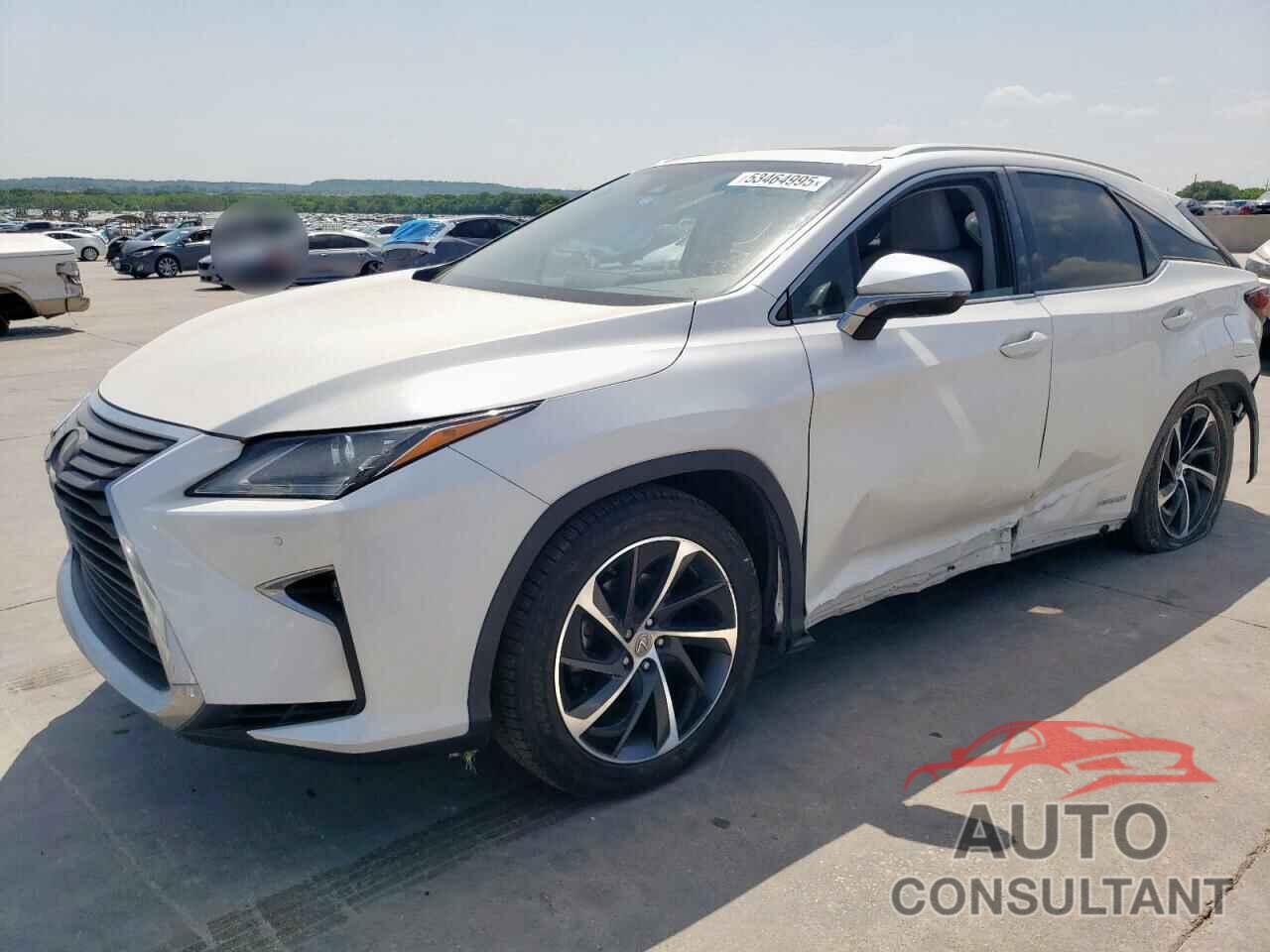 LEXUS RX450 2017 - 2T2BGMCAXHC010399