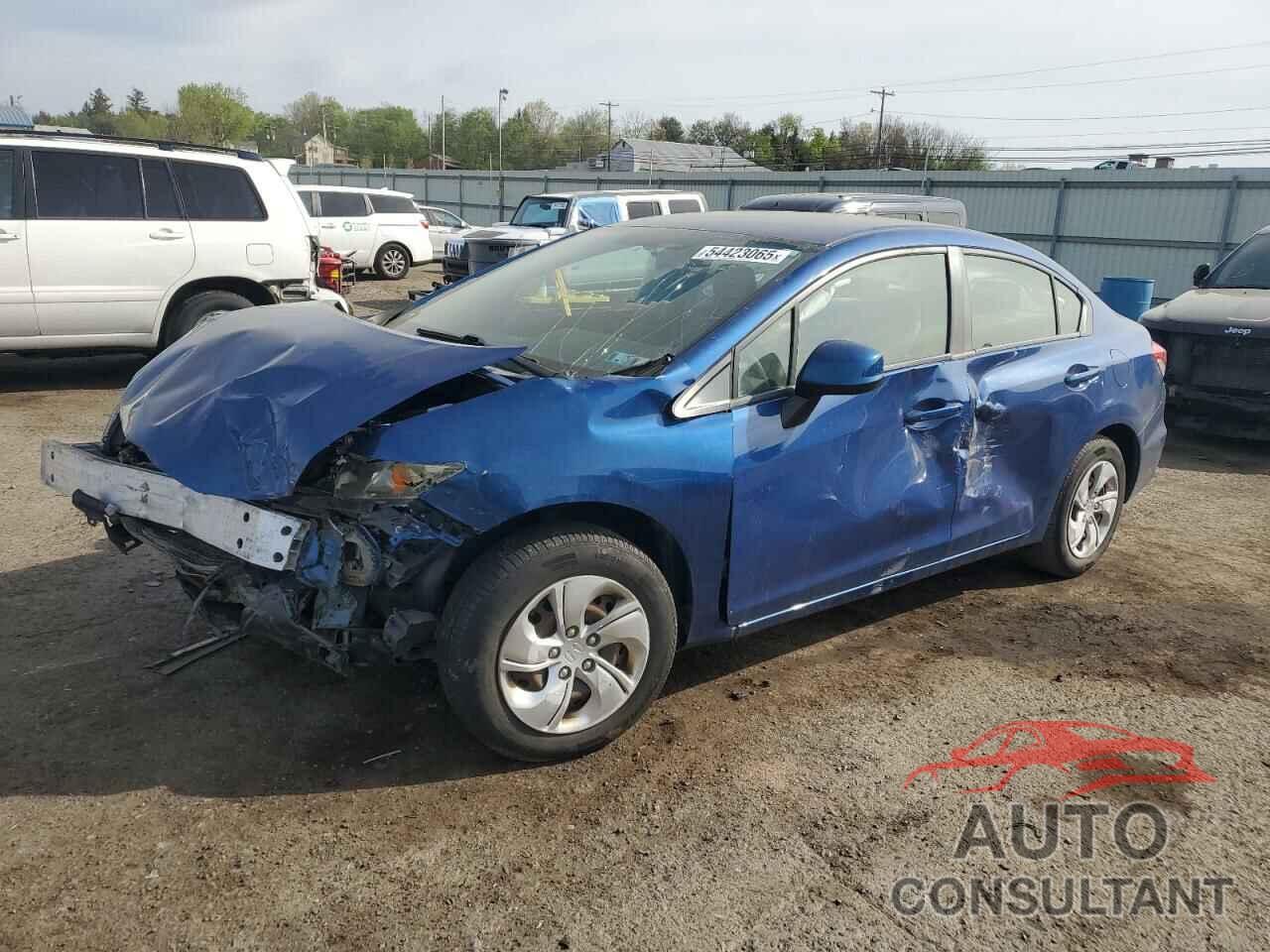 HONDA CIVIC 2013 - 19XFB2F51DE232364