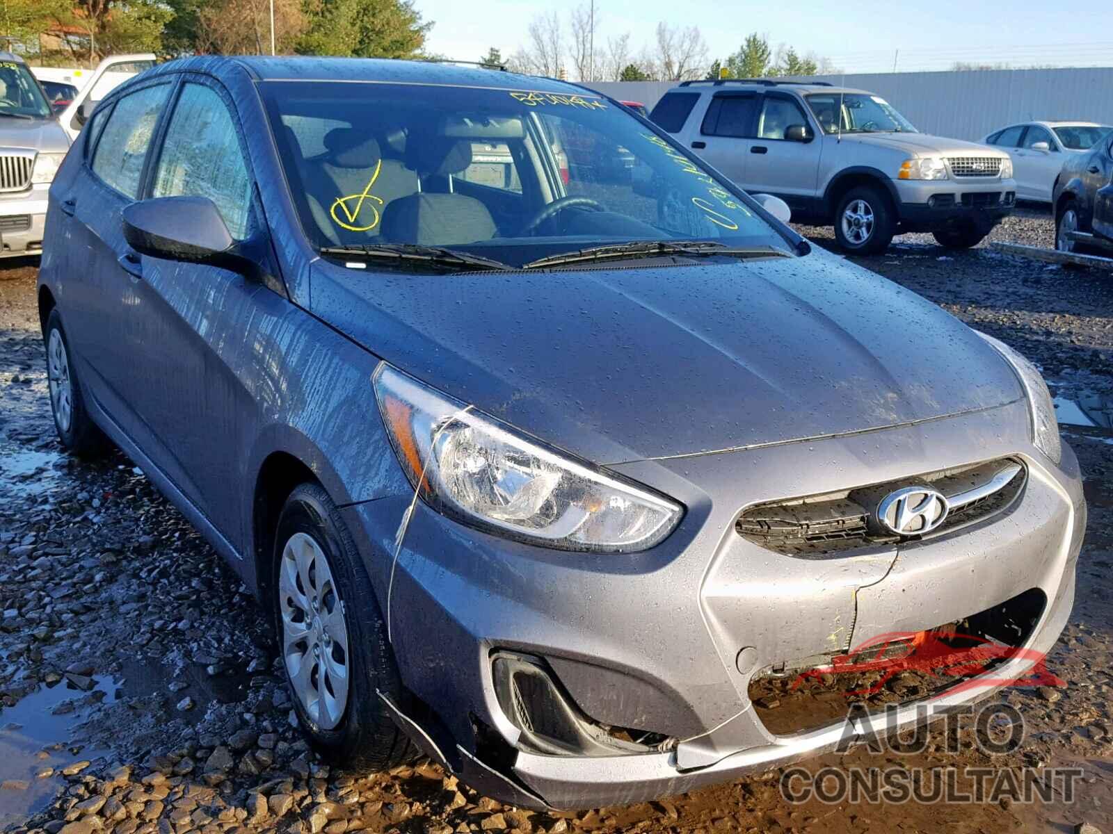 HYUNDAI ACCENT 2017 - KMHCT5AE6HU324209