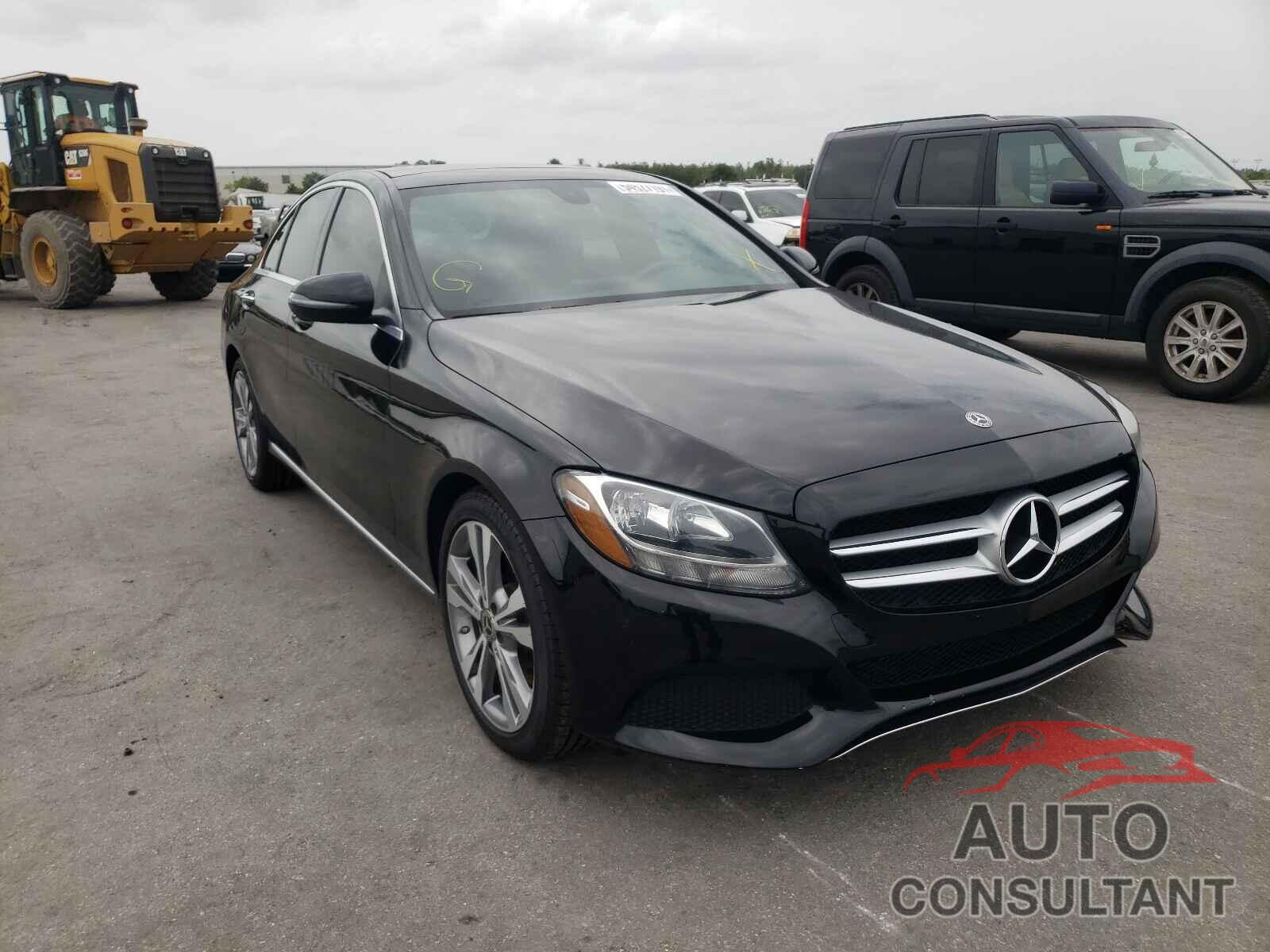 MERCEDES-BENZ C-CLASS 2018 - WDDWF4JB1JR322388