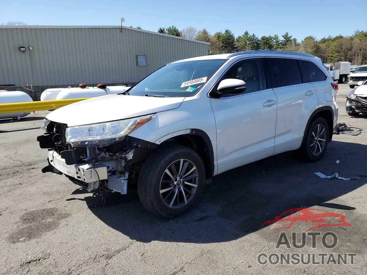 TOYOTA HIGHLANDER 2017 - 5TDJZRFH3HS457888