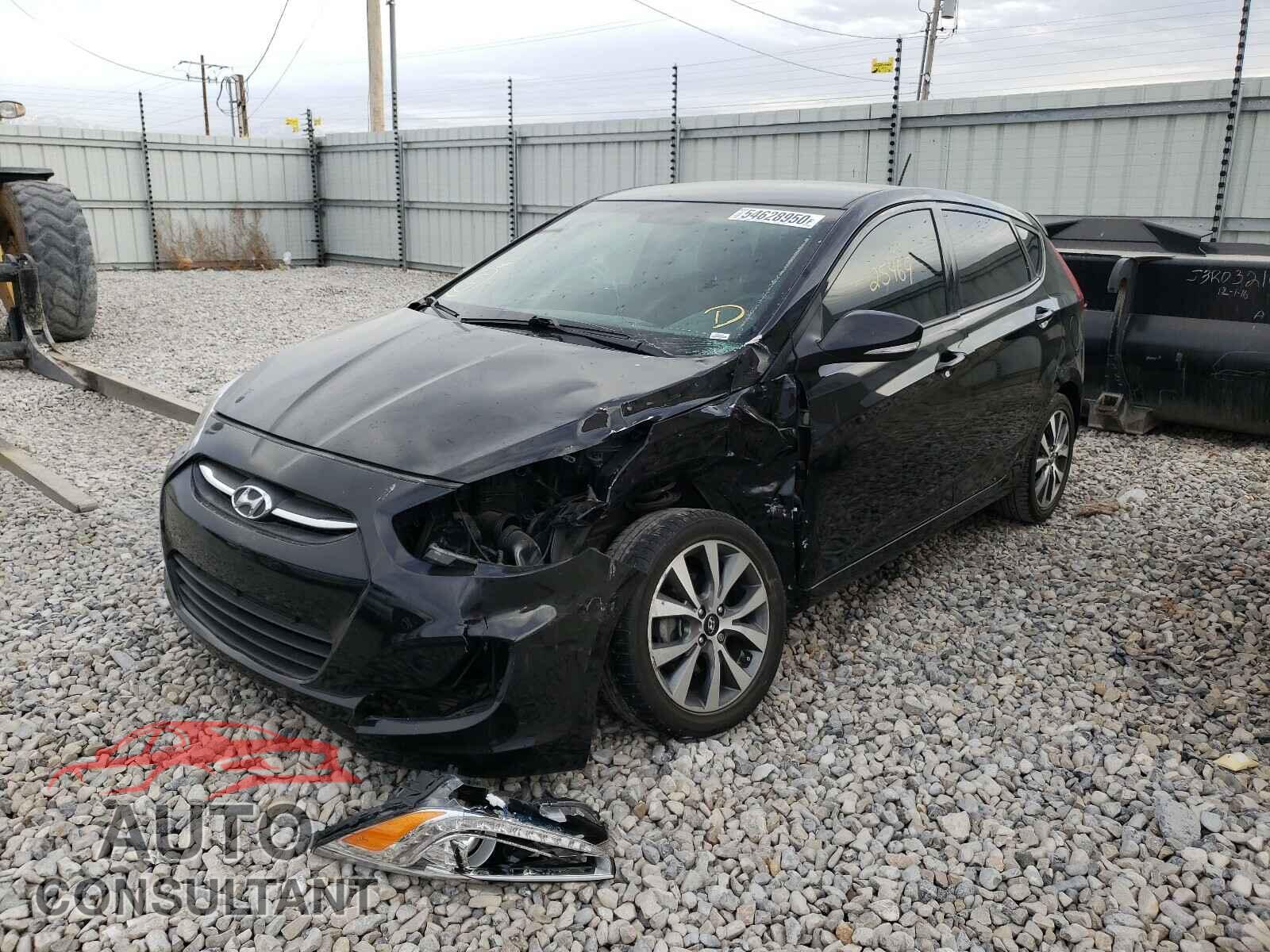 HYUNDAI ACCENT 2017 - KMHCU5AE8HU353630