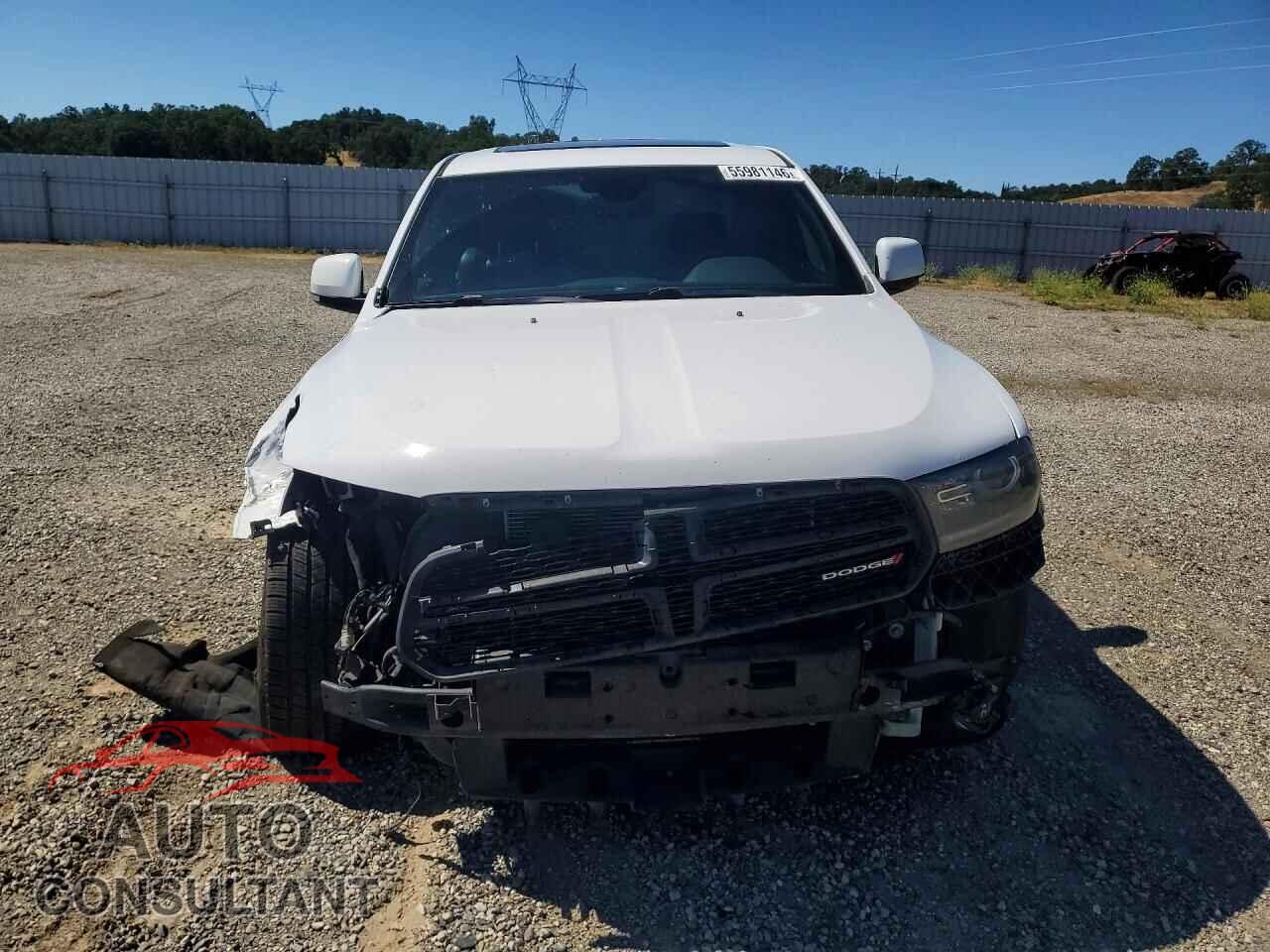 DODGE DURANGO 2017 - 1C4SDJCT4HC857554