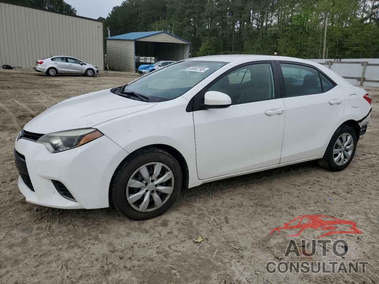 TOYOTA COROLLA 2016 - 2T1BURHE2GC714486