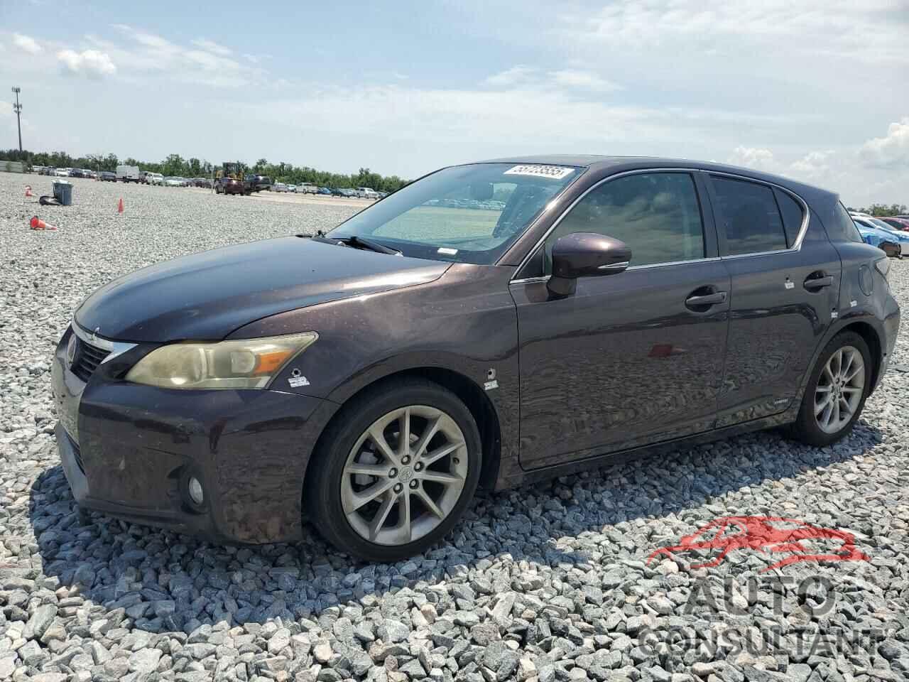 LEXUS CT 200 2011 - JTHKD5BH2B2012010