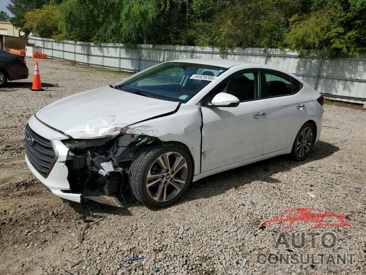 HYUNDAI ELANTRA 2017 - 5NPD84LF2HH030455