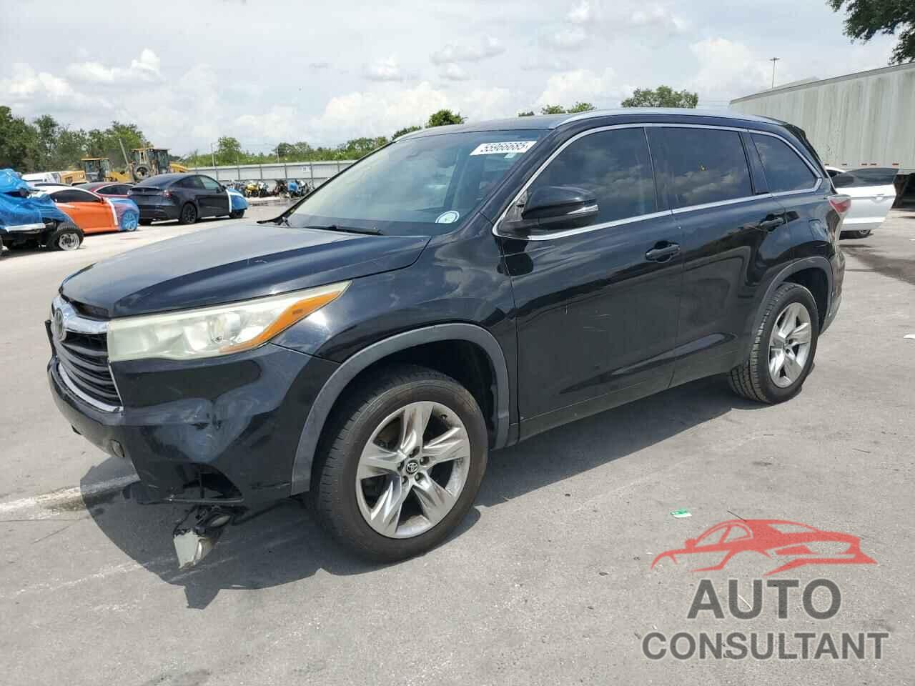 TOYOTA HIGHLANDER 2016 - 5TDYKRFH5GS159506