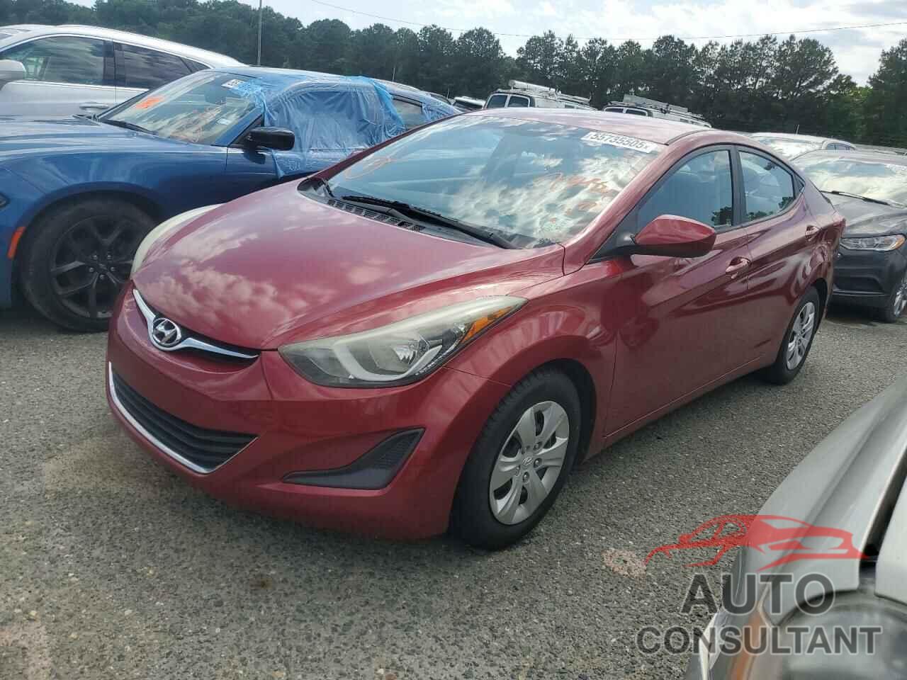 HYUNDAI ELANTRA 2016 - 5NPDH4AE7GH734840