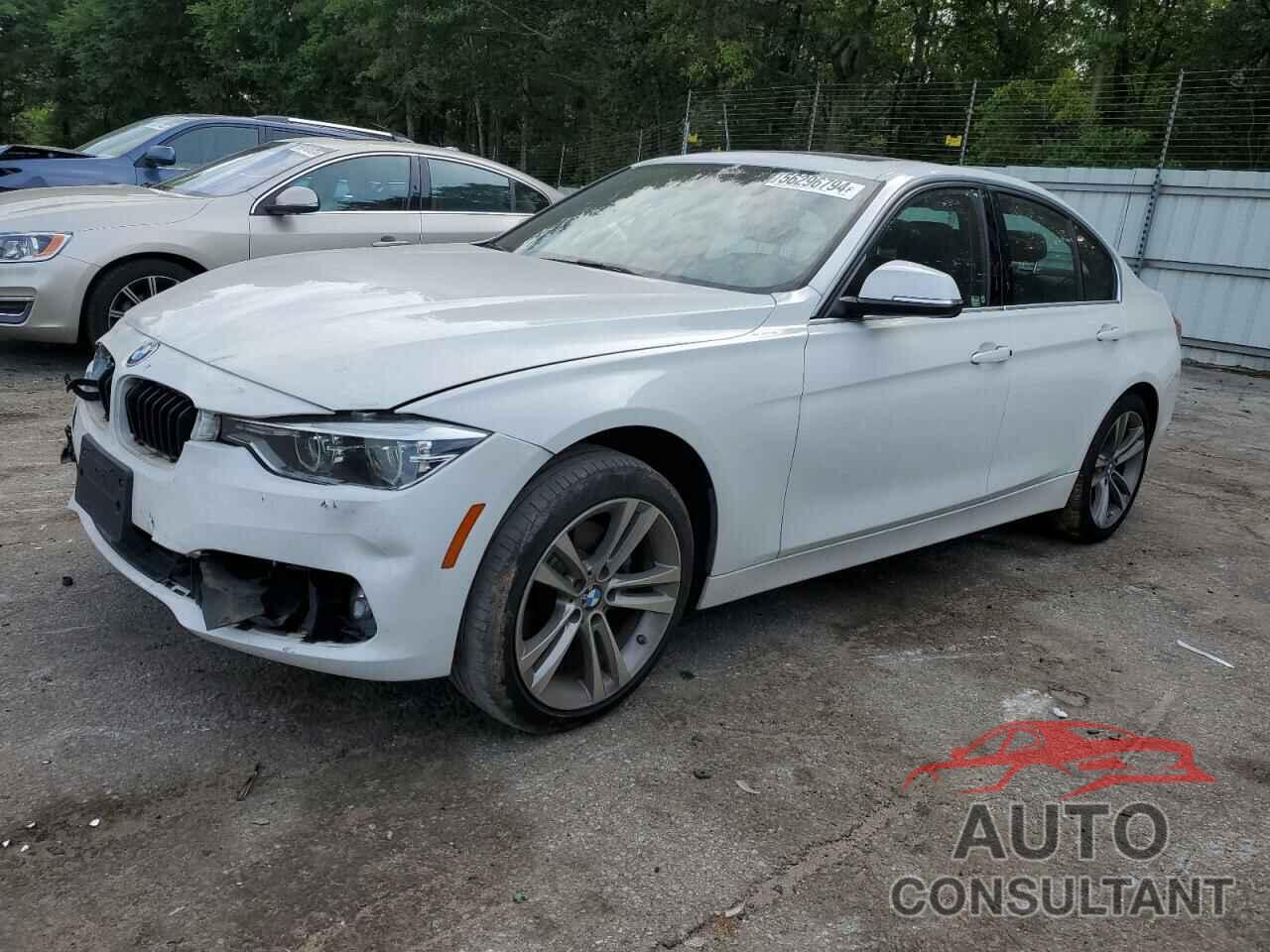 BMW 3 SERIES 2018 - WBA8B9G55JNU98927