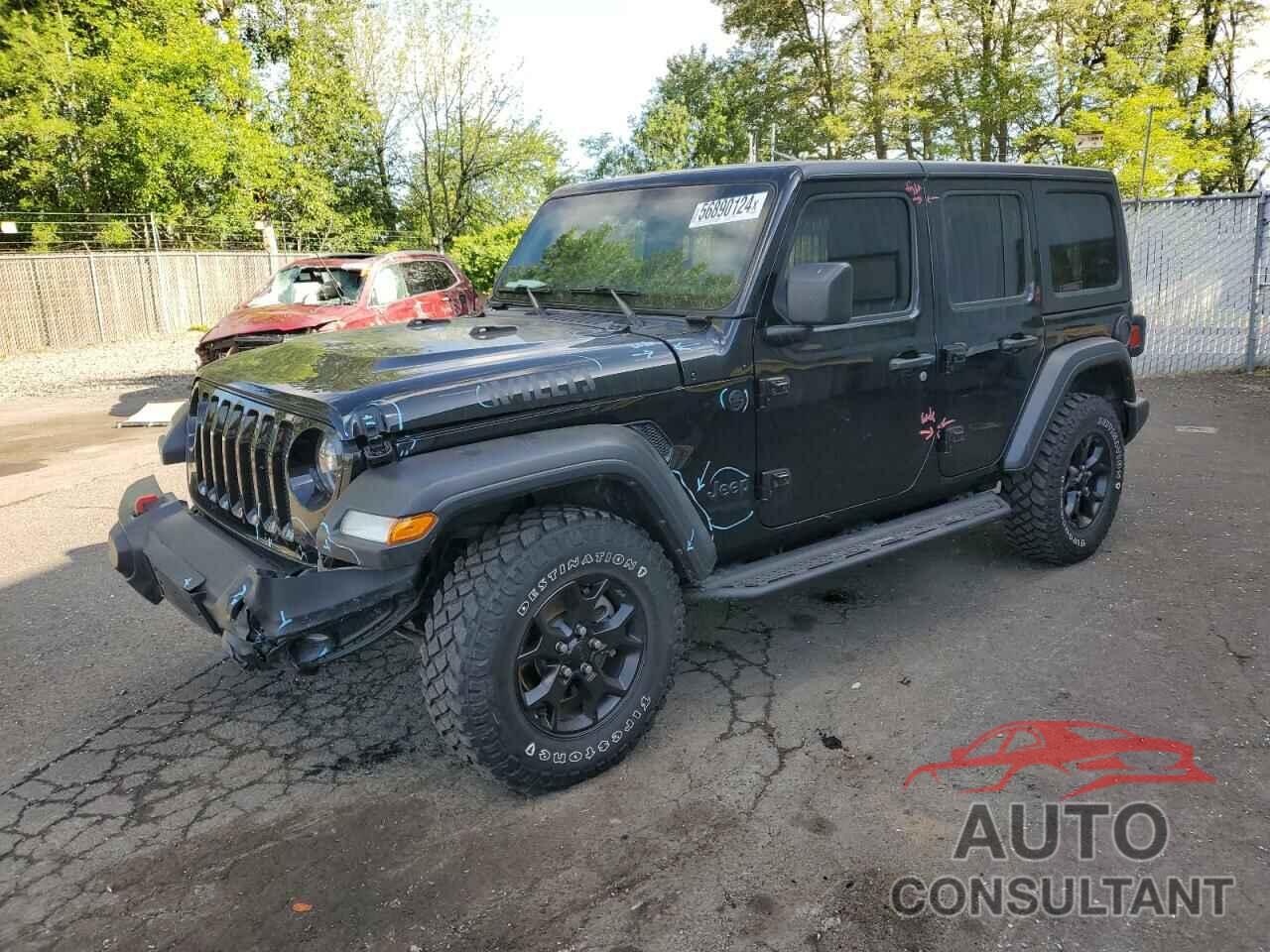 JEEP WRANGLER 2022 - 1C4HJXDG6NW140123