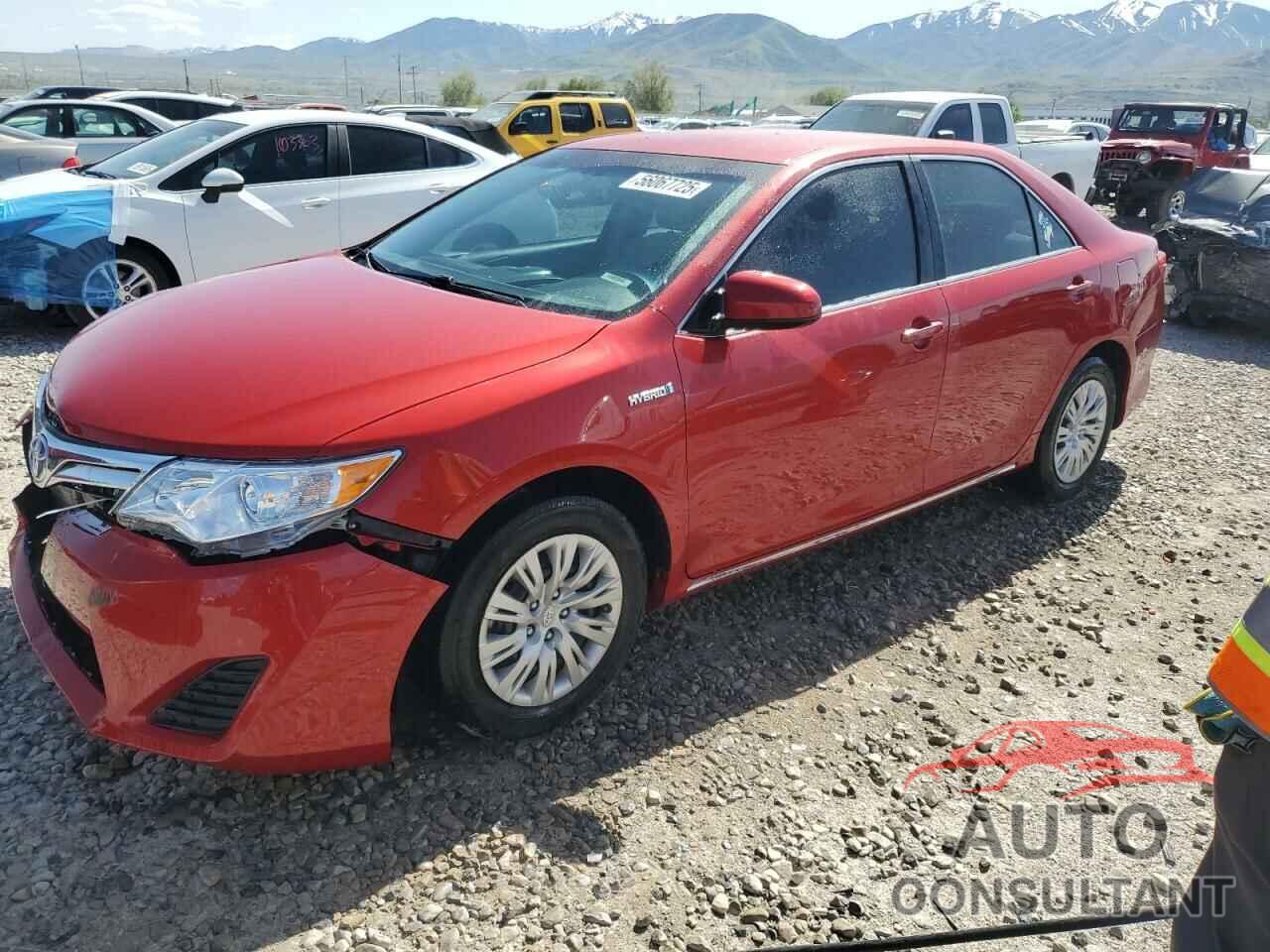 TOYOTA CAMRY 2012 - 4T1BD1FK8CU028214