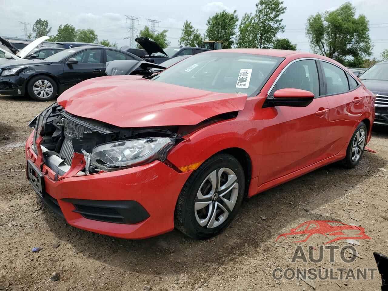 HONDA CIVIC 2018 - 2HGFC2F59JH550344