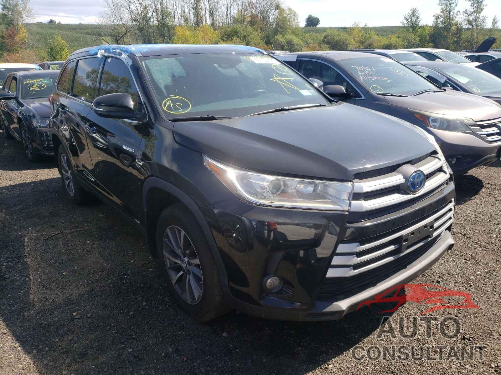 TOYOTA HIGHLANDER 2019 - 5TDJGRFHXKS066914