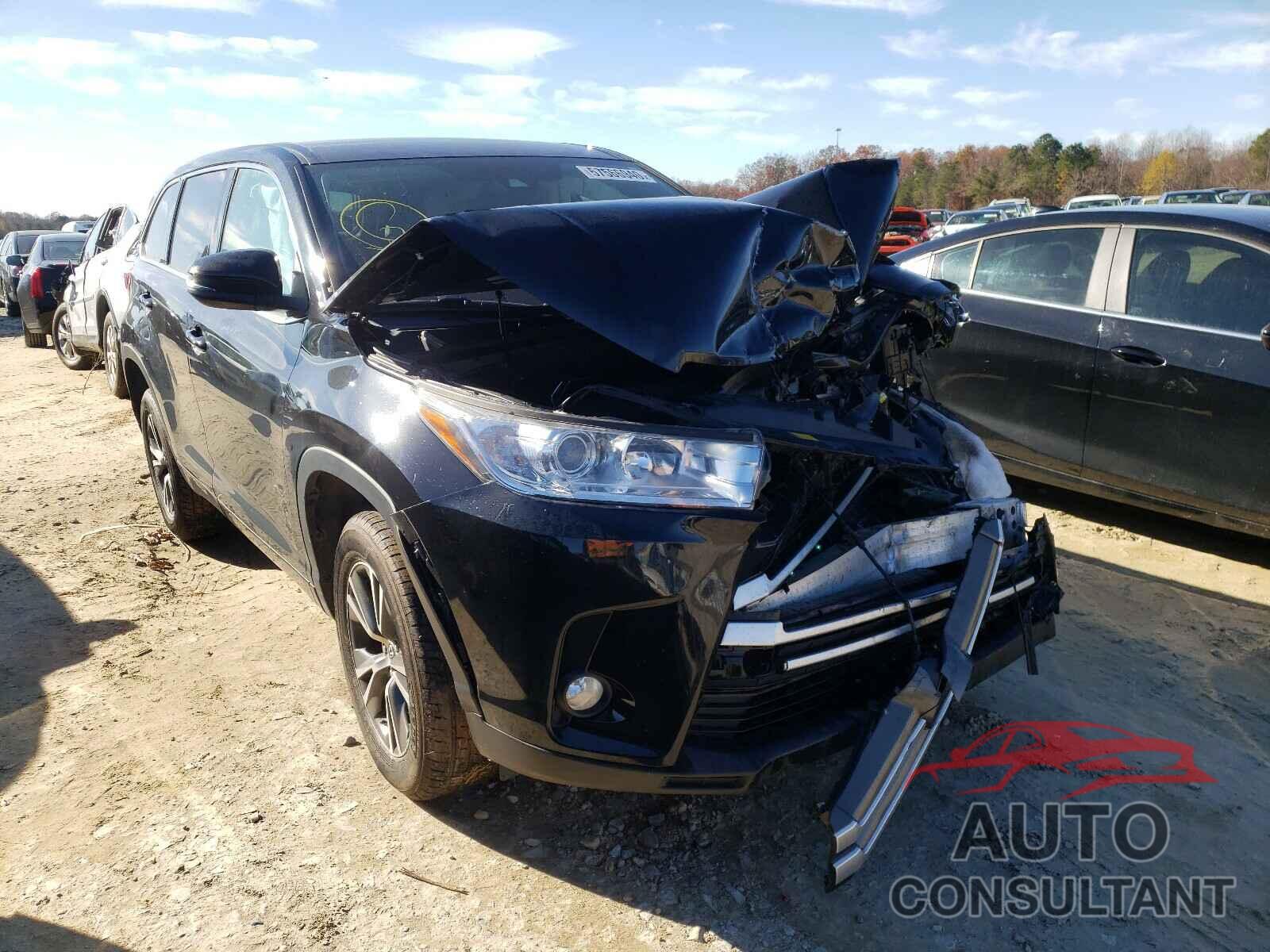TOYOTA HIGHLANDER 2018 - 5TDZZRFH7JS242183