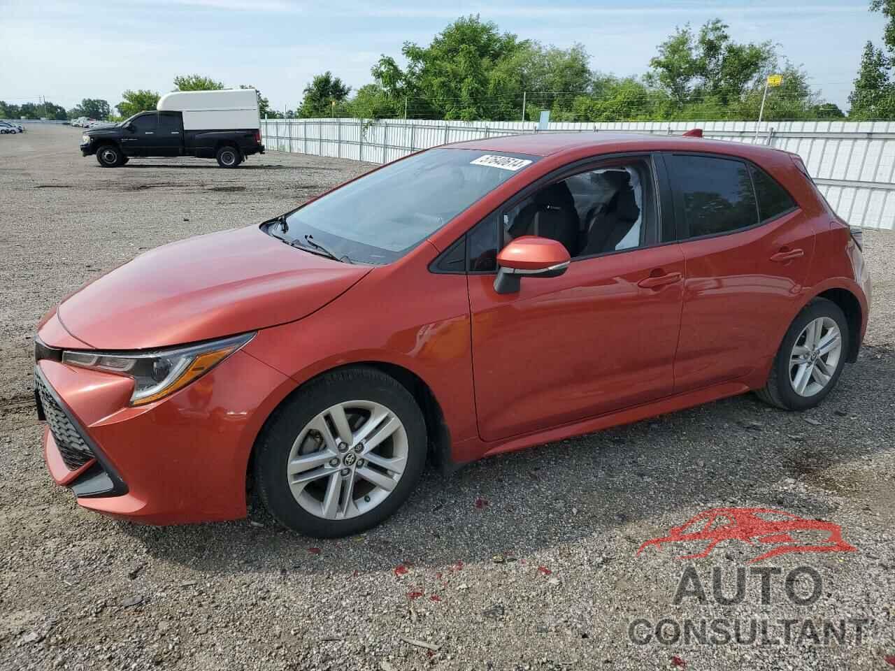 TOYOTA COROLLA 2020 - JTNK4RBE3L3097705