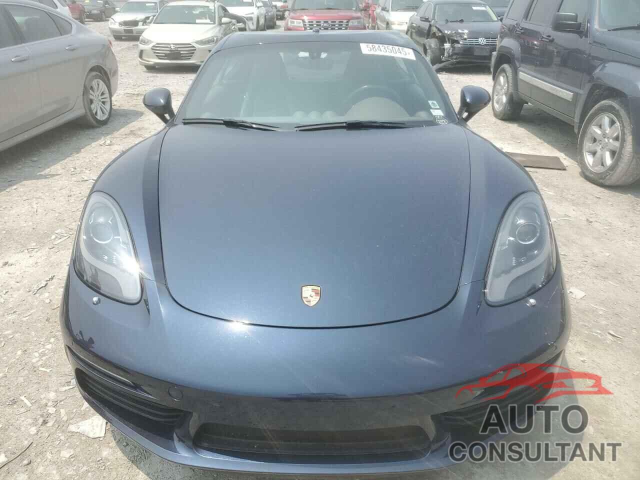 PORSCHE CAYMAN 2018 - WP0AB2A82JK278791