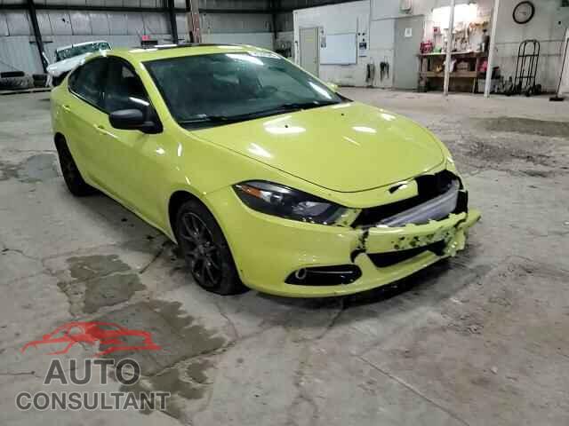 DODGE DART 2013 - 1C3CDFBH2DD219455