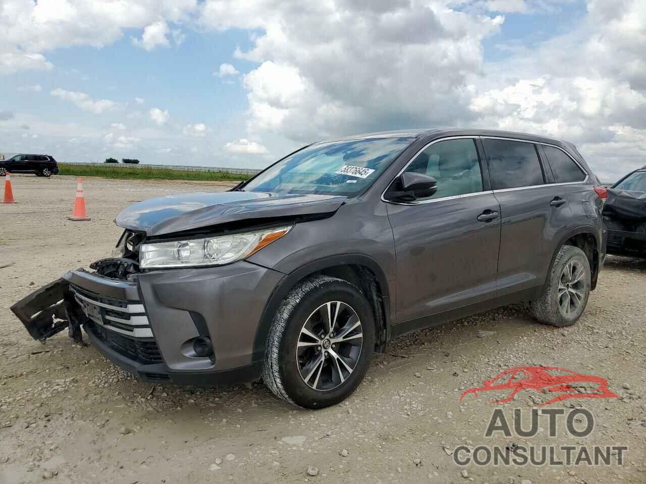 TOYOTA HIGHLANDER 2019 - 5TDZARFH8KS044950