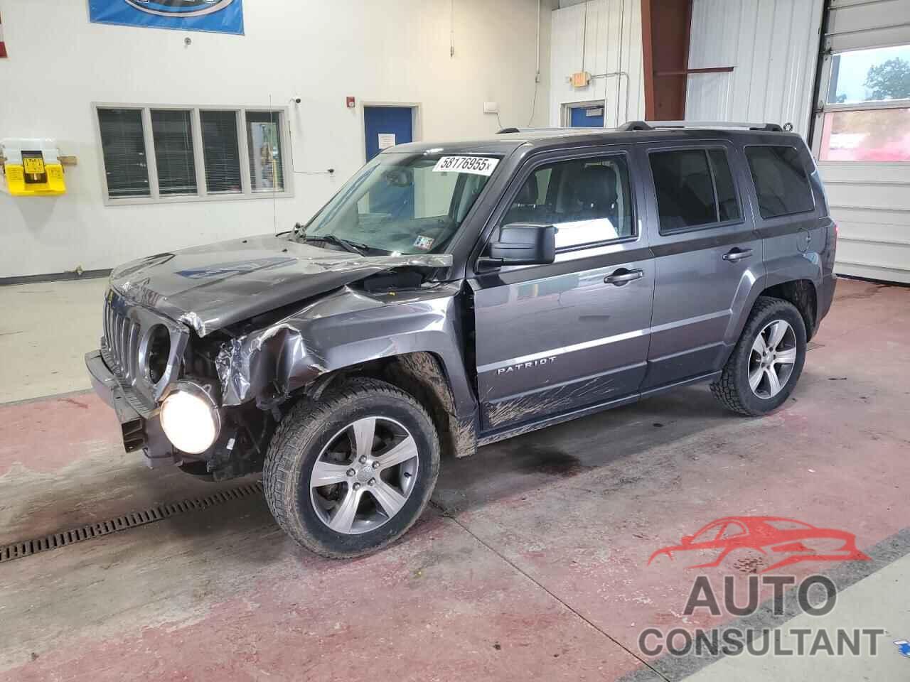 JEEP PATRIOT 2017 - 1C4NJRFBXHD176509