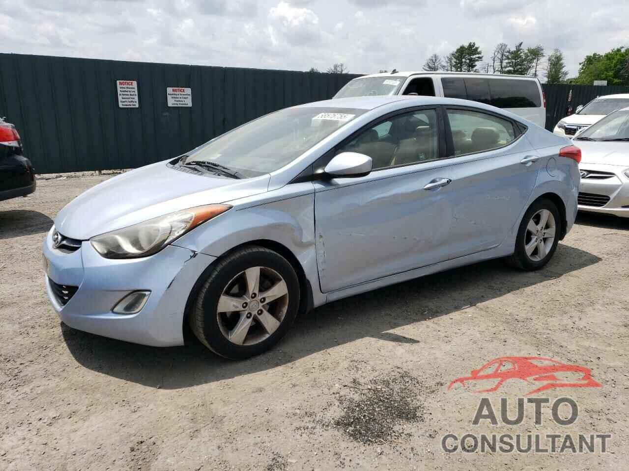 HYUNDAI ELANTRA 2012 - KMHDH4AE6CU469422