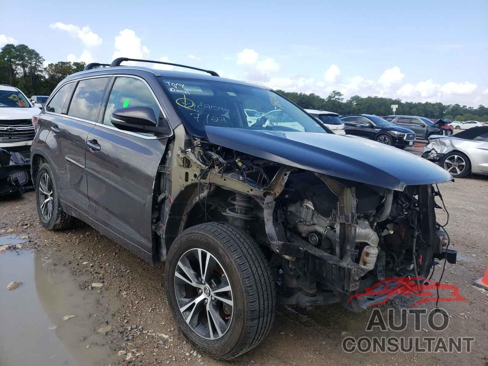 TOYOTA HIGHLANDER 2016 - 5TDKKRFH5GS135437