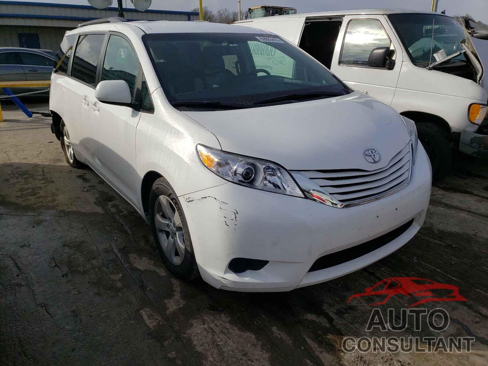 TOYOTA SIENNA 2017 - 5TDKZ3DC0HS785262