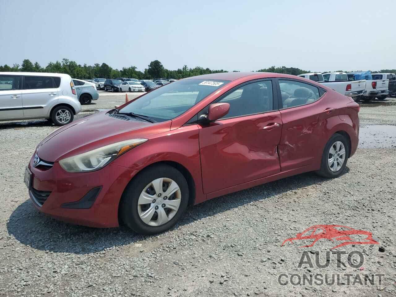 HYUNDAI ELANTRA 2016 - 5NPDH4AE1GH716012