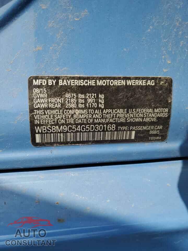BMW M3 2016 - WBS8M9C54G5D30168