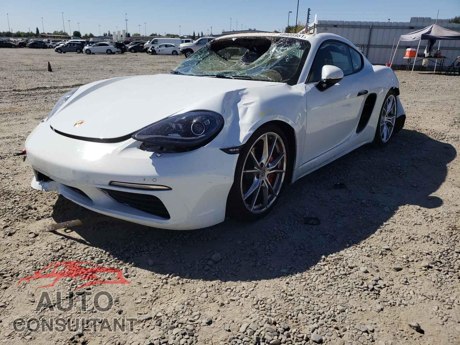 PORSCHE CAYMAN 2021 - WP0AB2A88MS275091