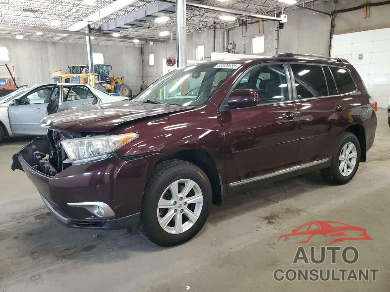 TOYOTA HIGHLANDER 2012 - 5TDBK3EH5CS152294