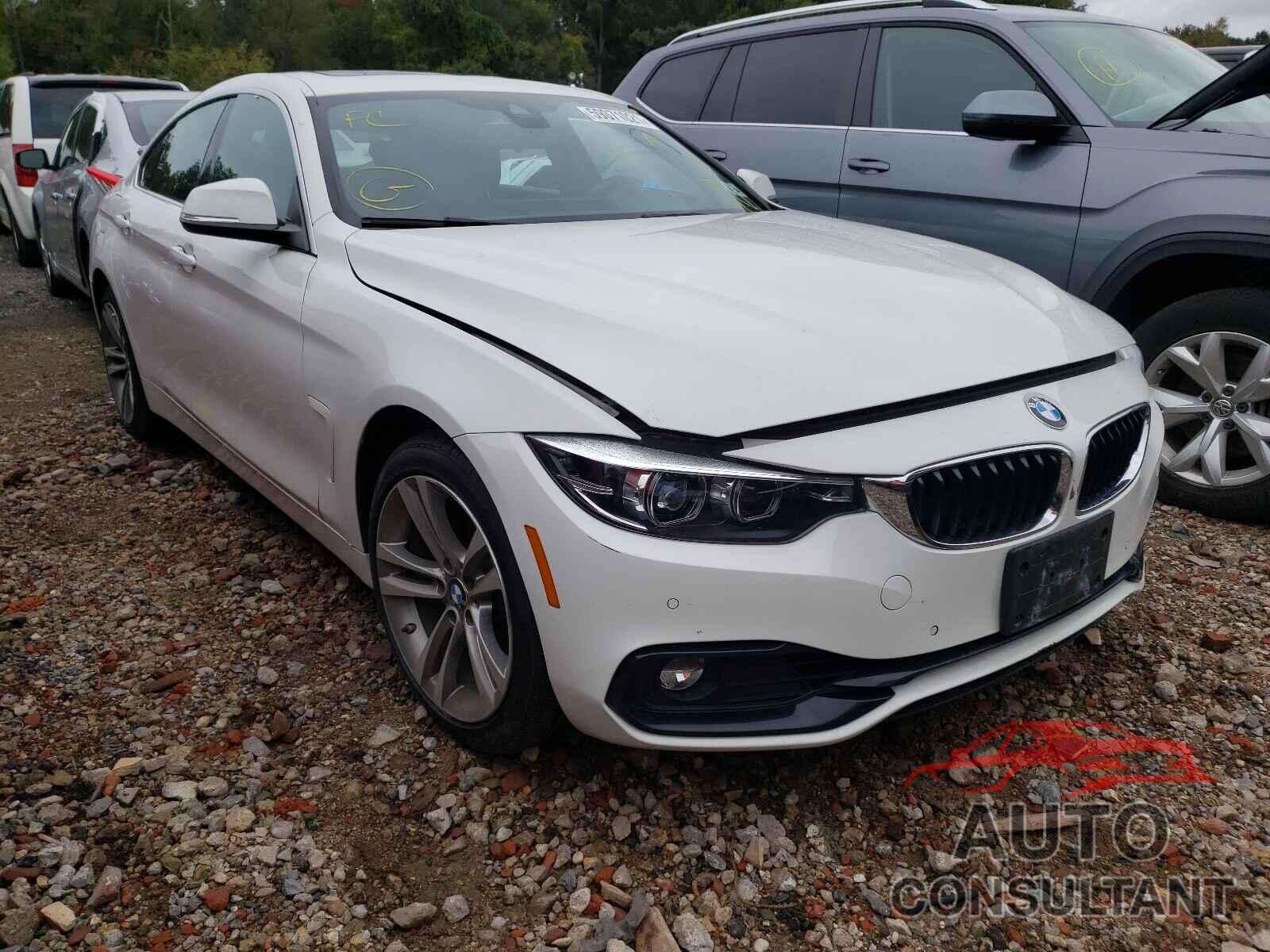 BMW 4 SERIES 2019 - WBA4J3C59KBL09445