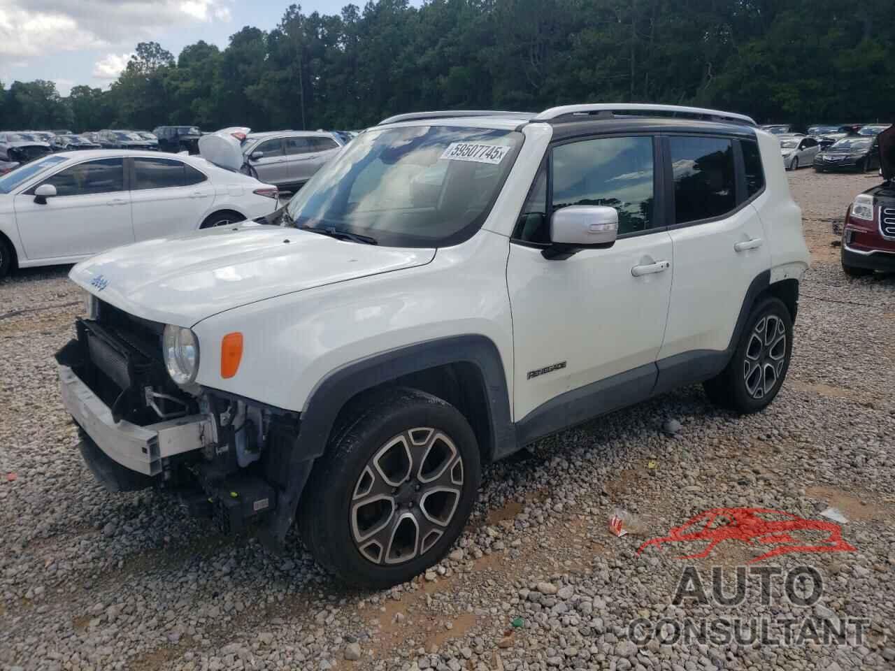 JEEP RENEGADE 2016 - ZACCJBDT9GPD03910