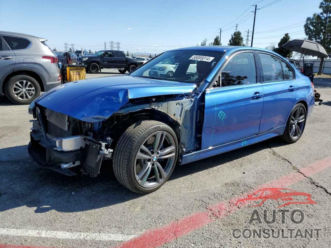 BMW 3 SERIES 2016 - WBA8B3C56GK383721
