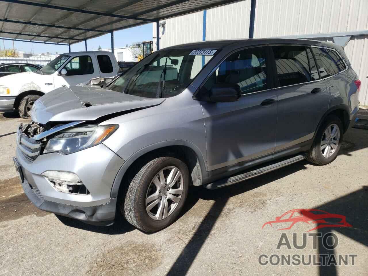HONDA PILOT 2017 - 5FNYF5H11HB014885