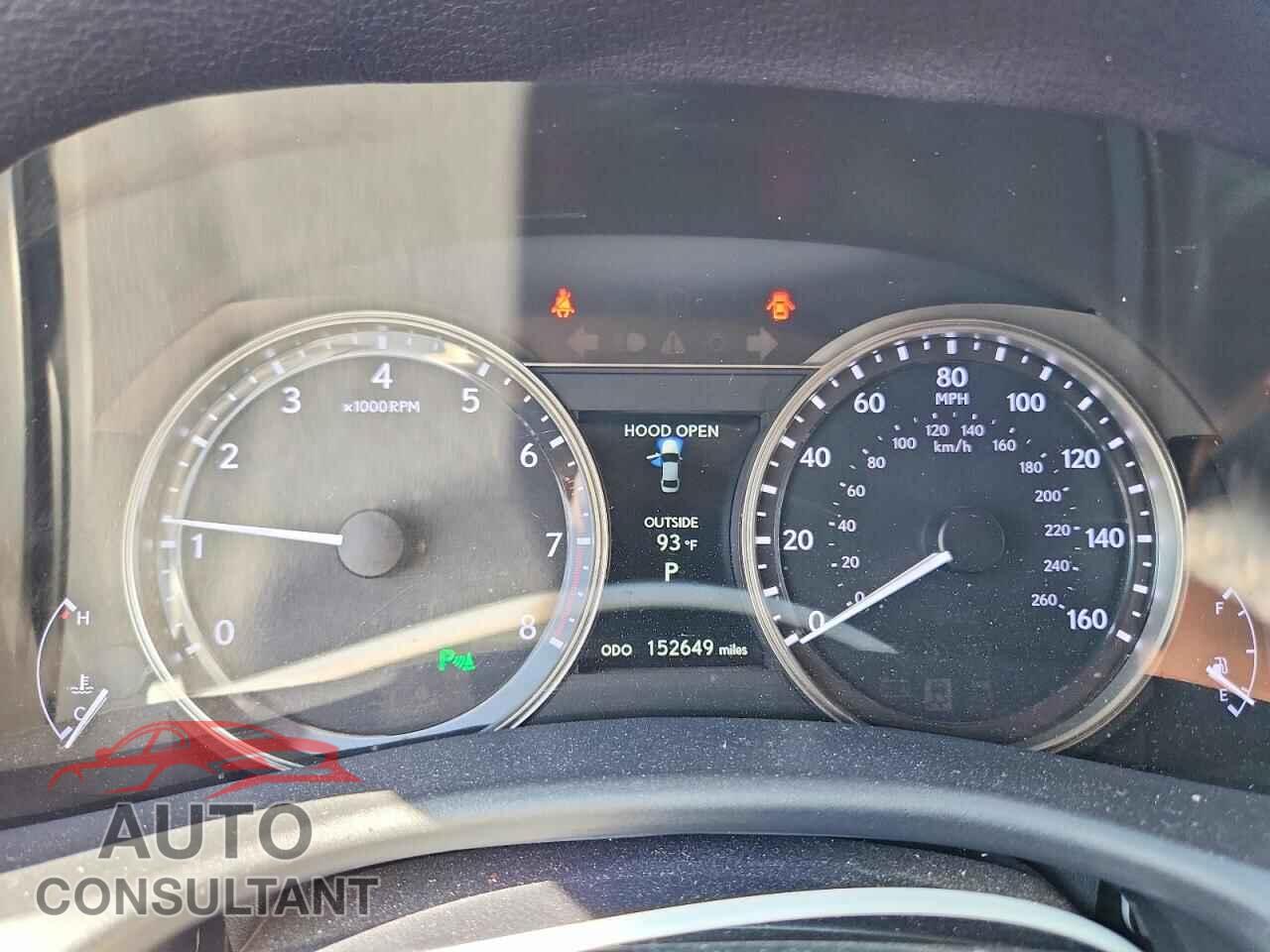 LEXUS GS350 2013 - JTHBE1BL4D5012845