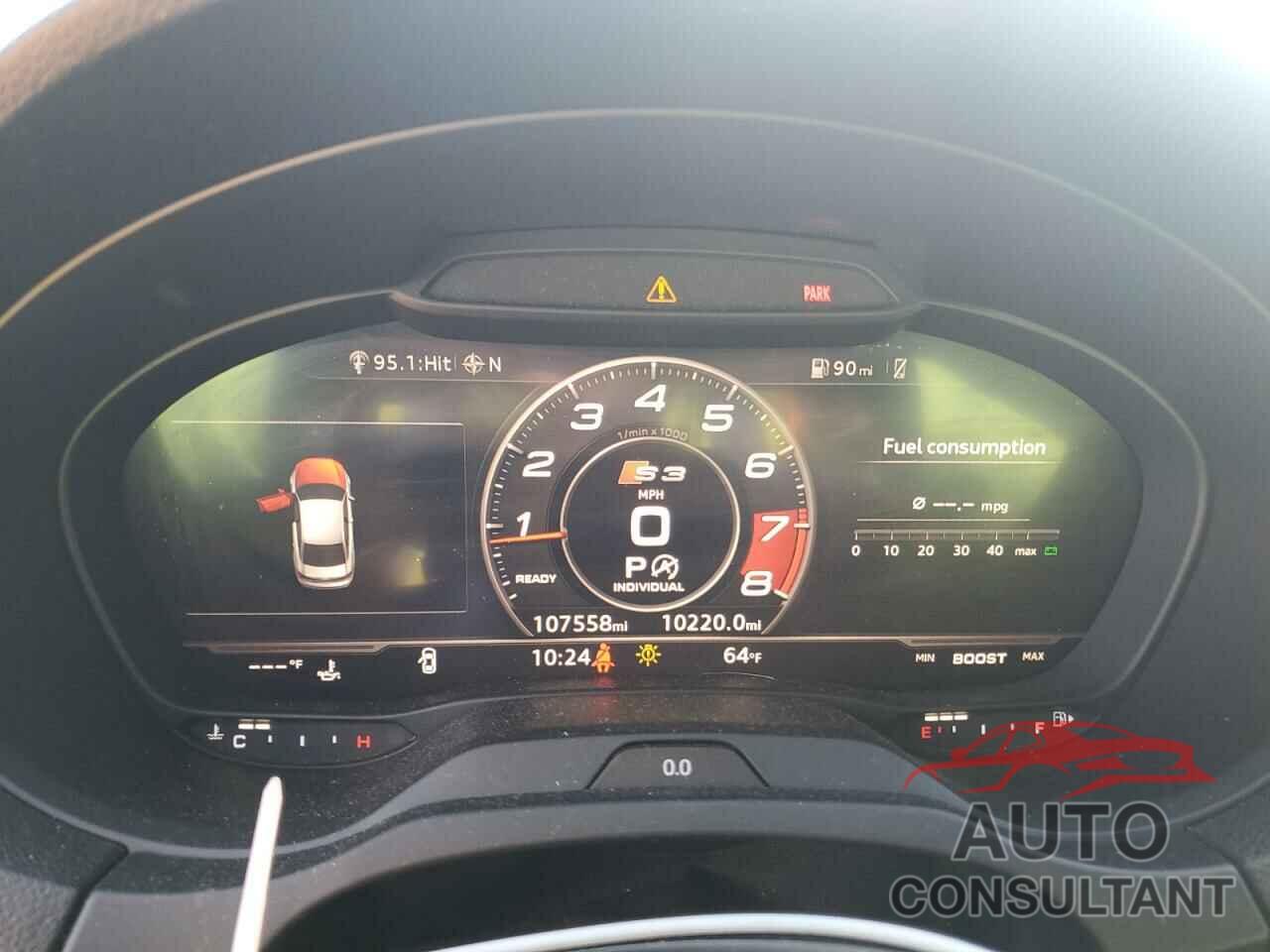 AUDI S3 2017 - WAUB1GFF7H1025846