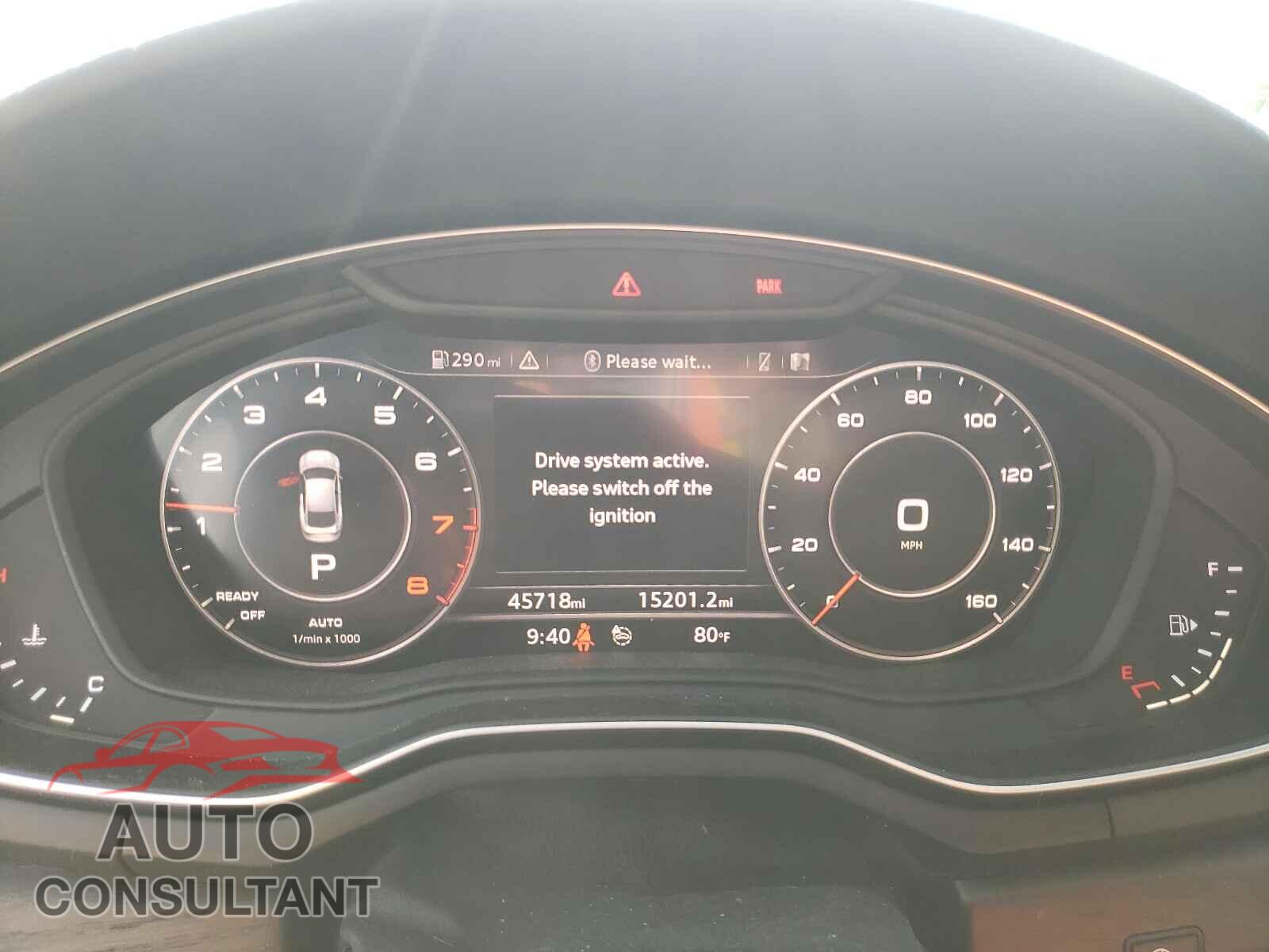AUDI A5 2018 - WAUENCF57JA090137
