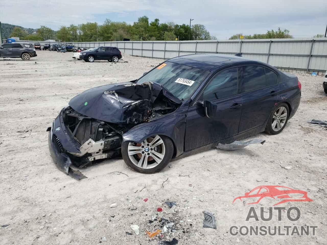 BMW 3 SERIES 2016 - WBA8E3C52GK500492