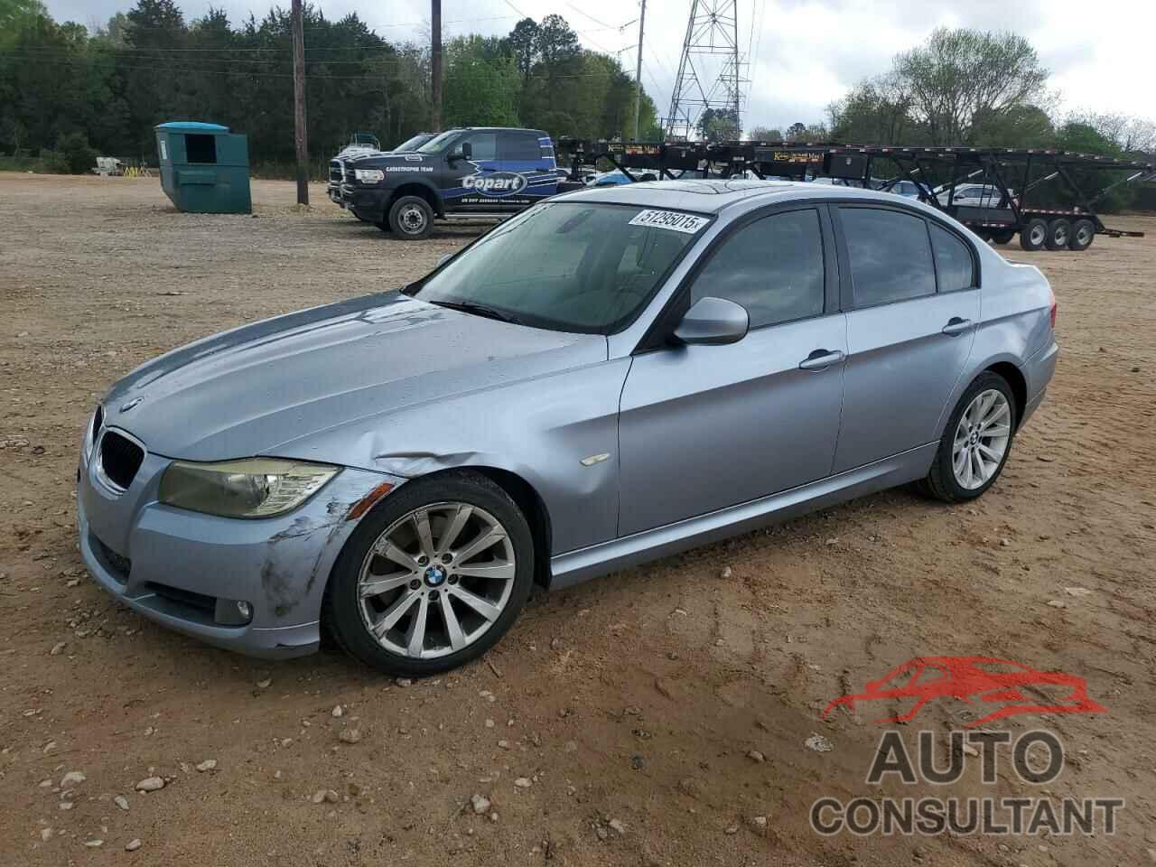 BMW 3 SERIES 2011 - WBAPH7G5XBNN04057