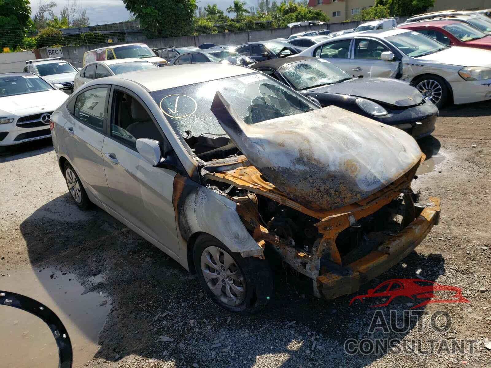 HYUNDAI ACCENT 2016 - KMHCT4AE9GU004620