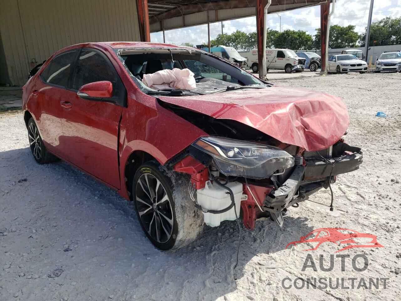 TOYOTA COROLLA 2017 - 2T1BURHE1HC820767