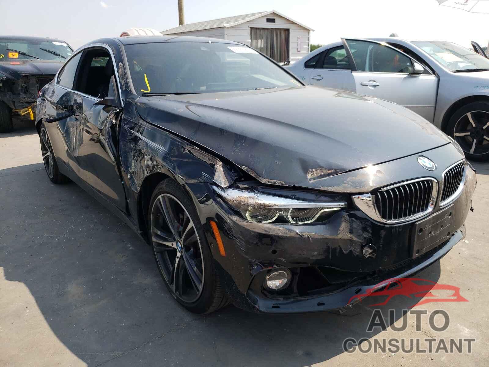 BMW 4 SERIES 2018 - WBA4W5C55JAA49436